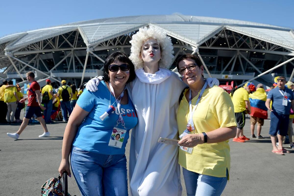 La fiesta 'tricolor' se toma Samara (Foto: Colprensa/VANGUARDIA LIBERAL)