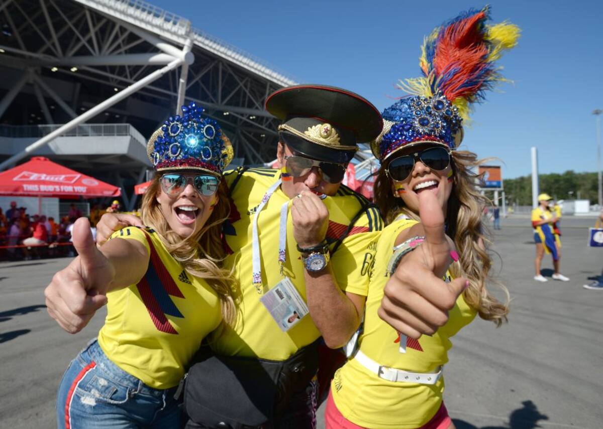 La fiesta 'tricolor' se toma Samara (Foto: Colprensa/VANGUARDIA LIBERAL)