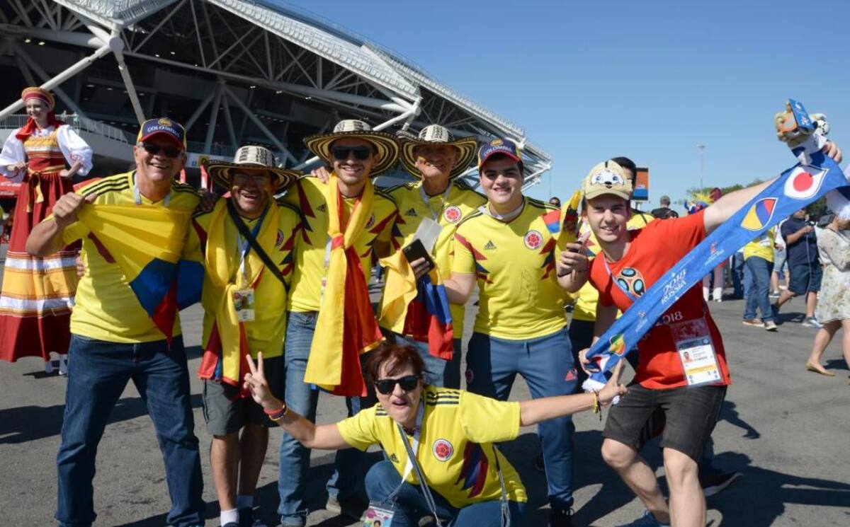 La fiesta 'tricolor' se toma Samara (Foto: Colprensa/VANGUARDIA LIBERAL)