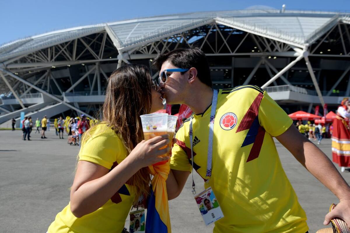 La fiesta 'tricolor' se toma Samara (Foto: Colprensa/VANGUARDIA LIBERAL)