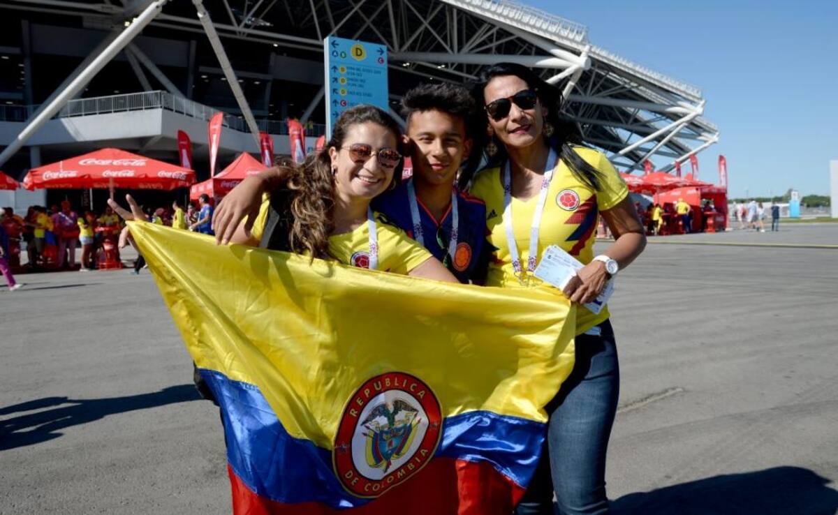 La fiesta 'tricolor' se toma Samara (Foto: Colprensa/VANGUARDIA LIBERAL)