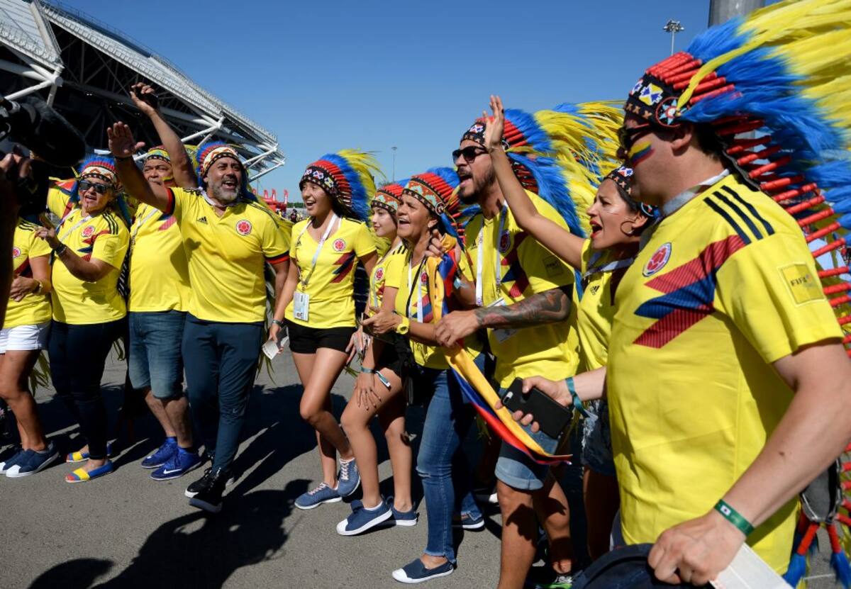 La fiesta 'tricolor' se toma Samara (Foto: Colprensa/VANGUARDIA LIBERAL)