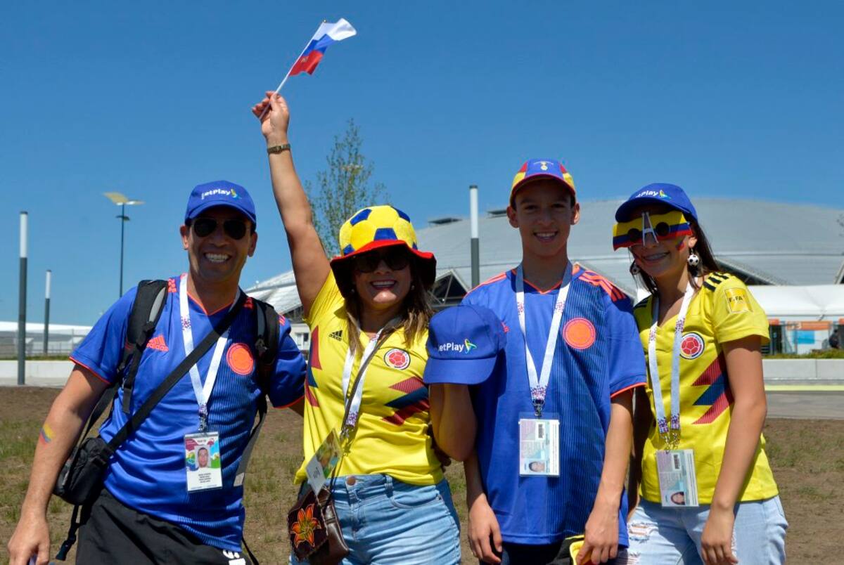 La fiesta 'tricolor' se toma Samara (Foto: Colprensa/VANGUARDIA LIBERAL)