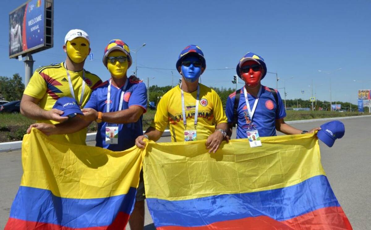 La fiesta 'tricolor' se toma Samara (Foto: Colprensa/VANGUARDIA LIBERAL)