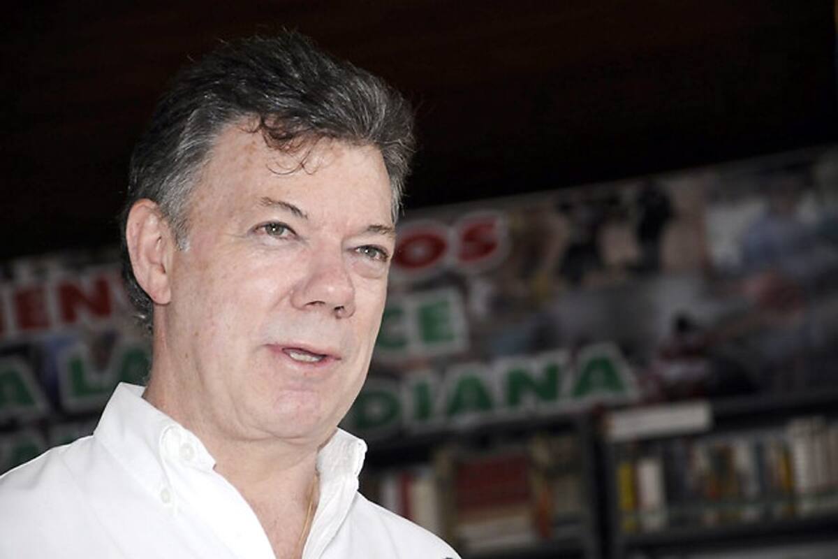 Santos espera que se logre acuerdo con cafeteros en pocas horas (Foto: Colprensa/VANGUARDIA LIBERAL)