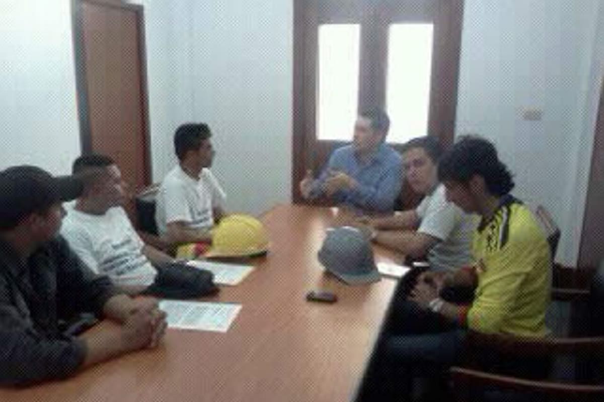 Mineros de Vetas y California lograron acuerdos con el Gobernador de Santander (Foto: Suministrada/VANGUARDIA LIBERAL)