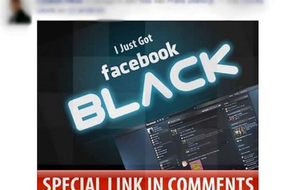 ¿Qué es el virus del Facebook Negro? (Foto: Tomada de Internet / VANGUARDIA LIBERAL)