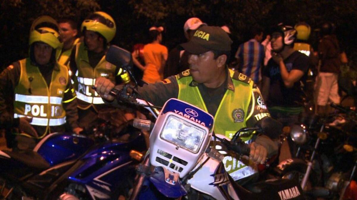 Inmovilizan 100 motocicletas por participar en ‘piques’ ilegales en Floridablanca (Foto: Wilfredo Pinto / VANGUARDIA.COM )