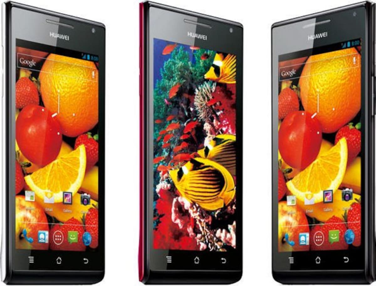 - El teléfono Ascend P1S de Huawei. (Foto: Tomada de internet)
