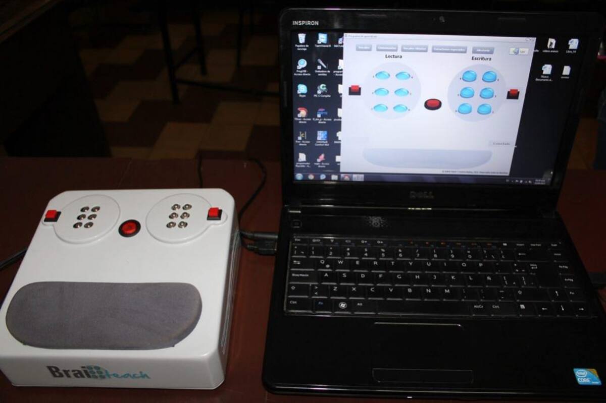 Santandereanas diseñan novedoso dispositivo digital para aprender Braille (Foto: Suministrada / VANGUARDIA LIBERAL)