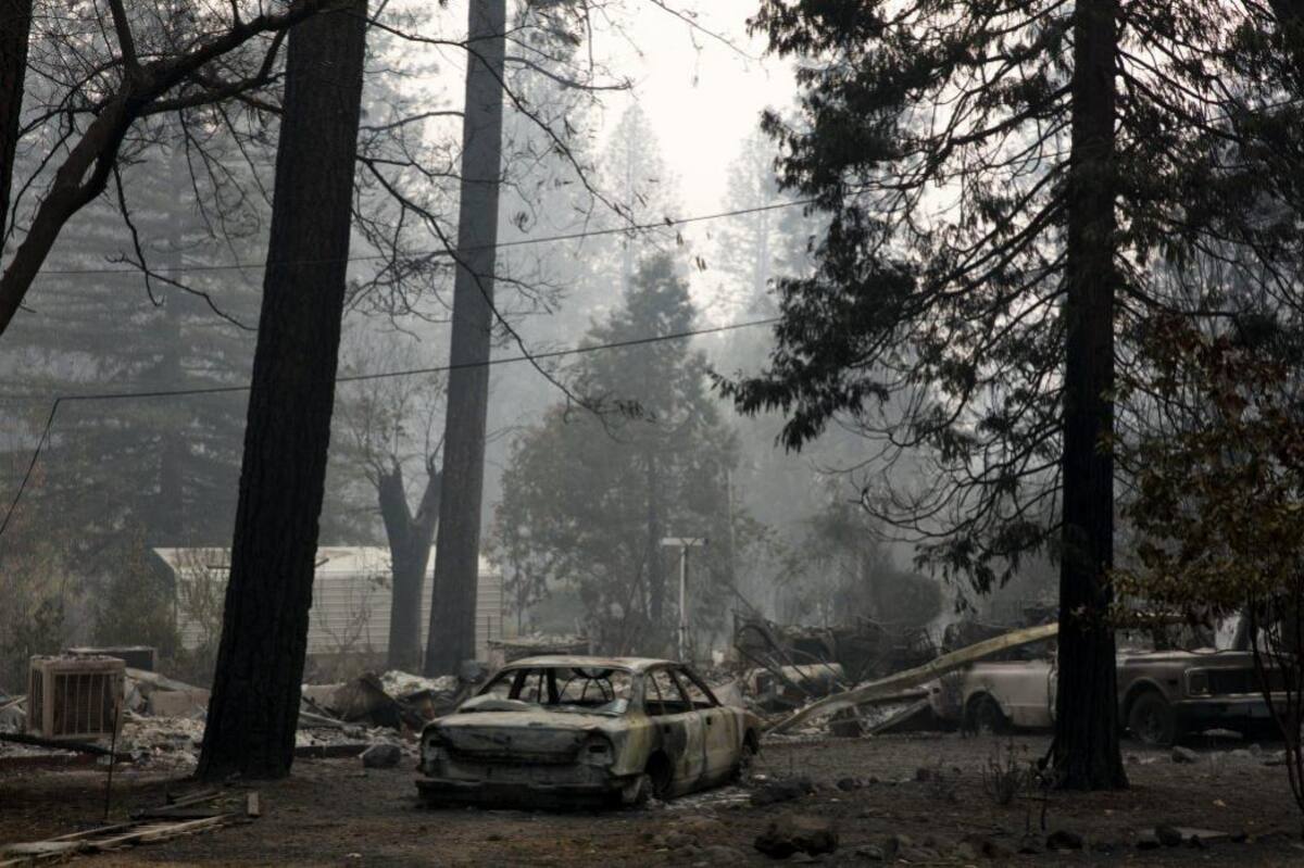 En imágenes, el desastre en California tras incendios forestales (Foto: EFE / VANGUARDIA LIBERAL)