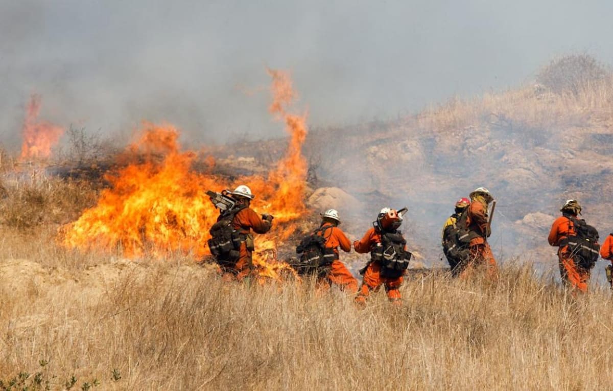En imágenes, el desastre en California tras incendios forestales (Foto: EFE / VANGUARDIA LIBERAL)
