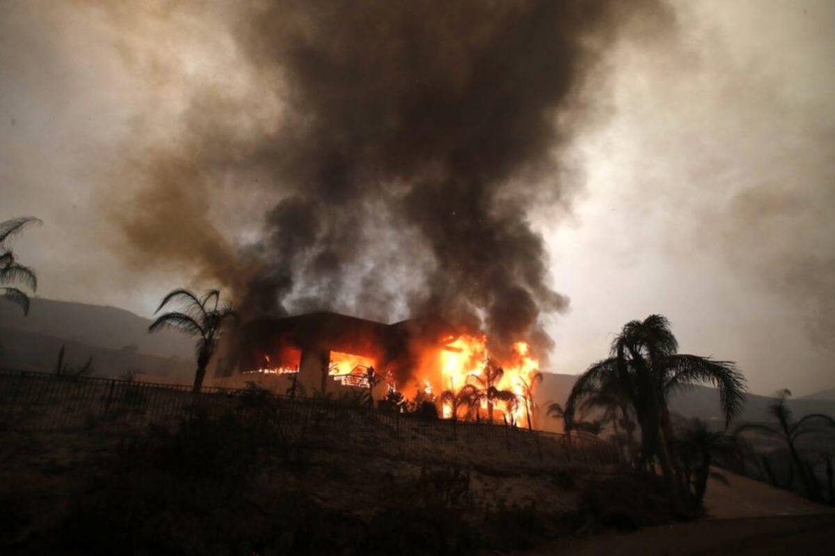 En imágenes, el desastre en California tras incendios forestales (Foto: EFE / VANGUARDIA LIBERAL)
