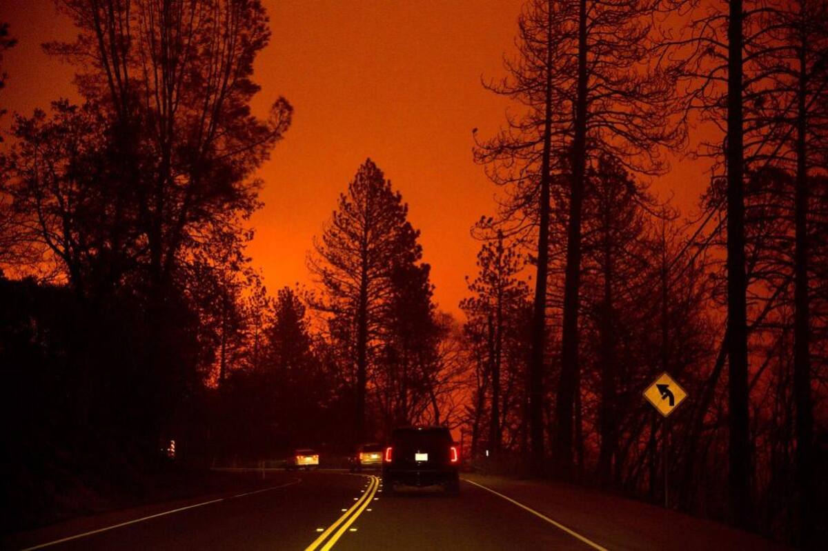 En imágenes, el desastre en California tras incendios forestales (Foto: EFE / VANGUARDIA LIBERAL)