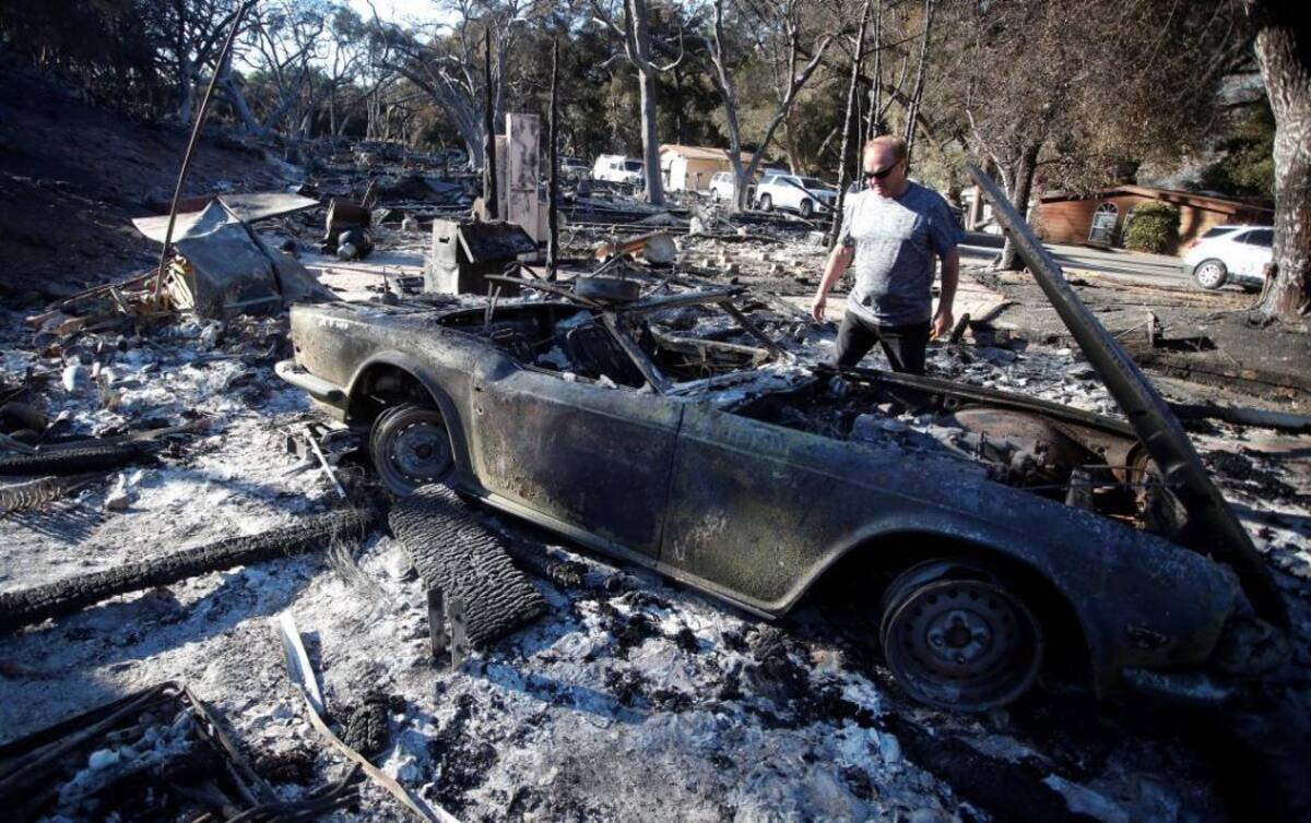 En imágenes, el desastre en California tras incendios forestales (Foto: EFE / VANGUARDIA LIBERAL)