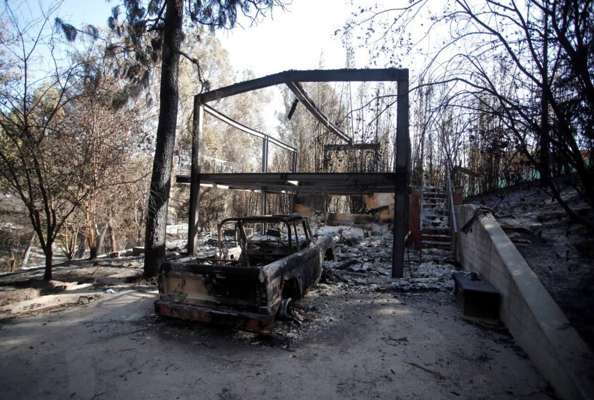 En imágenes, el desastre en California tras incendios forestales (Foto: EFE / VANGUARDIA LIBERAL)