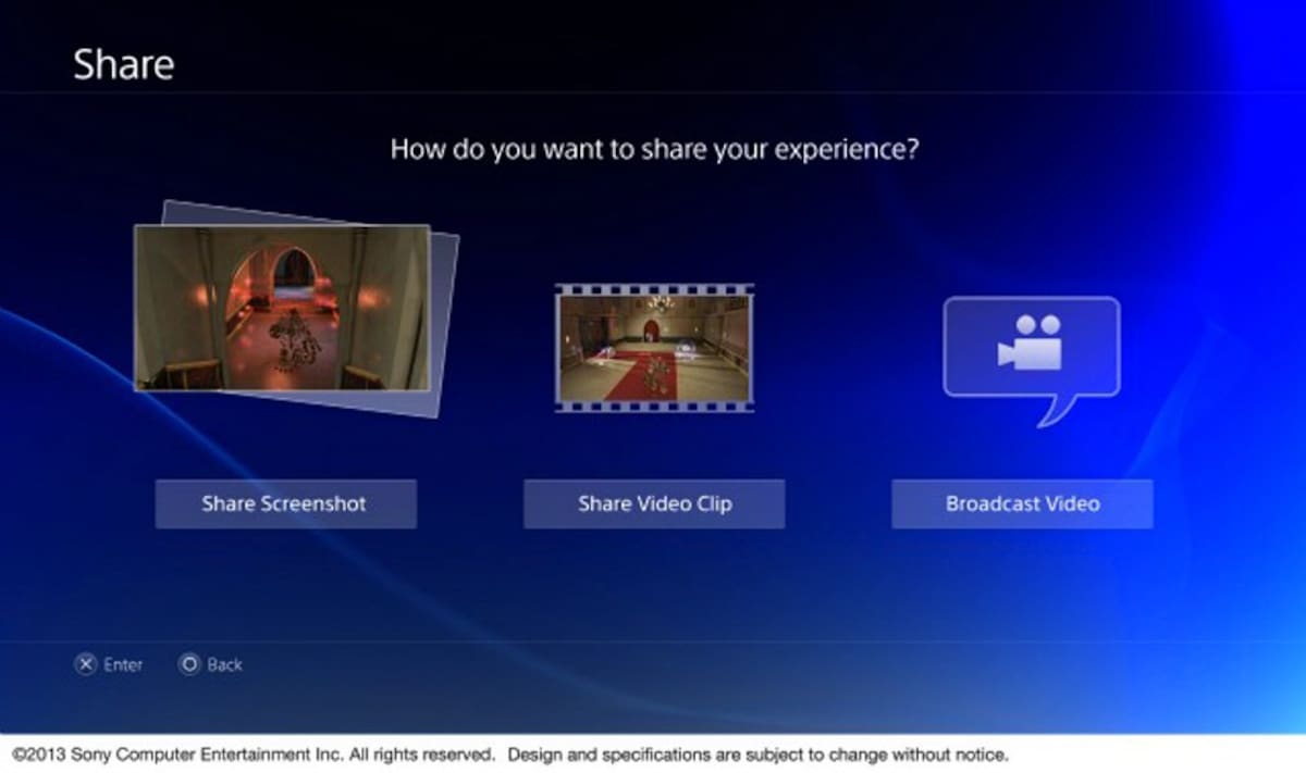 Más imágenes de la interfaz del PlayStation 4 (Foto: Tomada de Internet / VANGUARDIA LIBERAL)