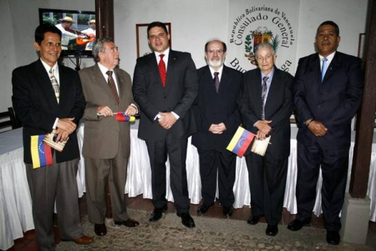 Reinaldo Ríos Pérez, Edmundo Gavassa, Rafael Urdaneta, Mario Gómez, Roberto Vargas Mantilla y Jesús Camacho.(Foto: Mauricio Betancourt)