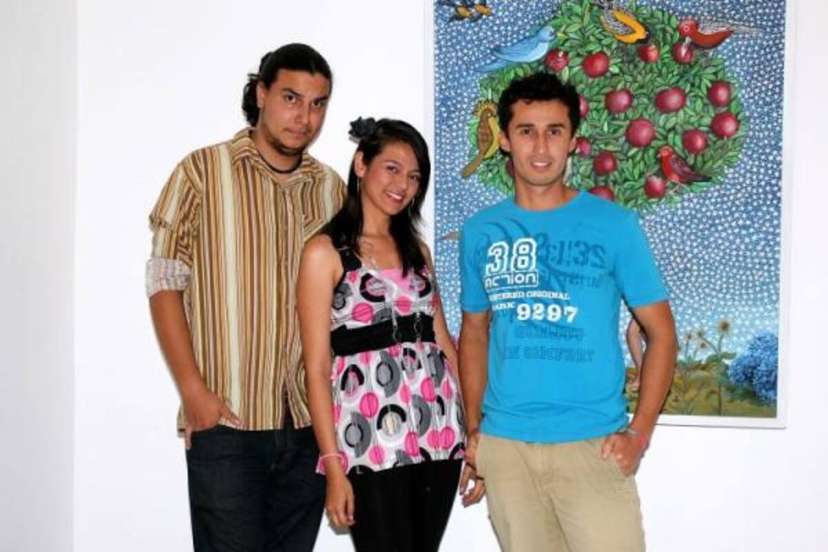 Diego Arce, Maribel Rodríguez y Jiexmar Moreno.(Foto: Mauricio Betancourt)
