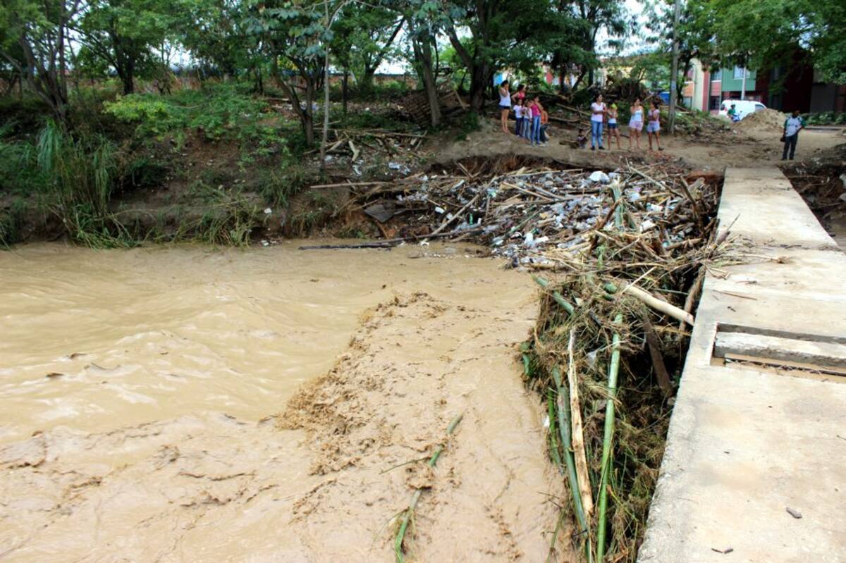 Girón en alerta por lluvias (Foto: Mauricio Betancourt/ VANGUARDIA LIBERAL )