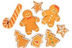 Galletas navideñas decoradas