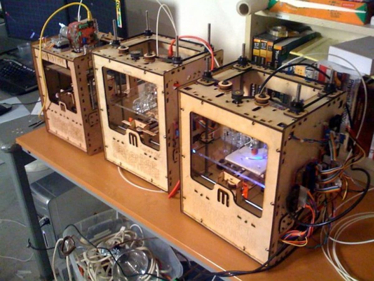 - The MakerBot, impresora 3D (Foto: Tomada de internet)
