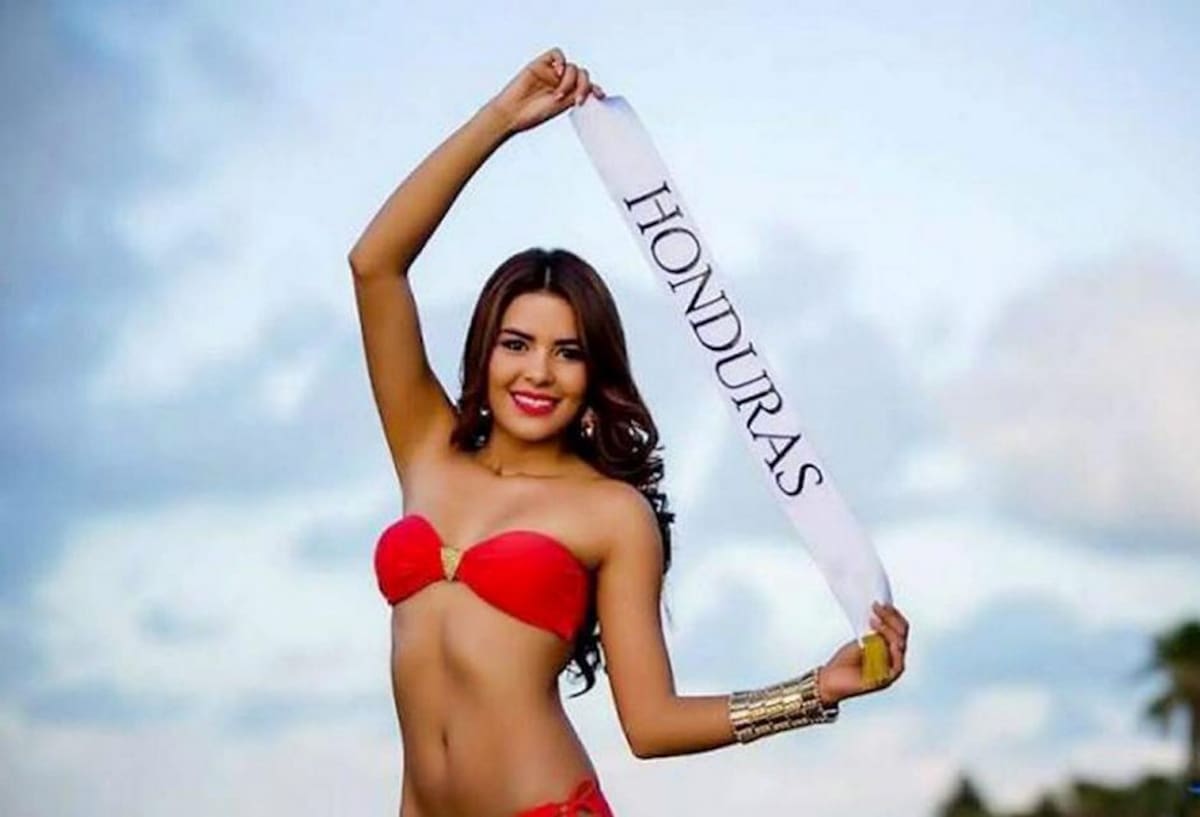 Así era María José Alvarado, Miss Honduras que fue asesinada (Foto: Tomado de Internet/ VANGUARDIA LIBERAL)