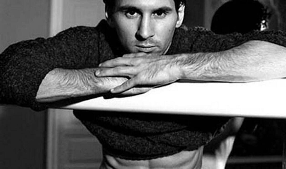 Messi posa con poca ropa para Dolce & Gabbana (Foto: Tomada de Internet / VANGUARDIA LIBERAL)