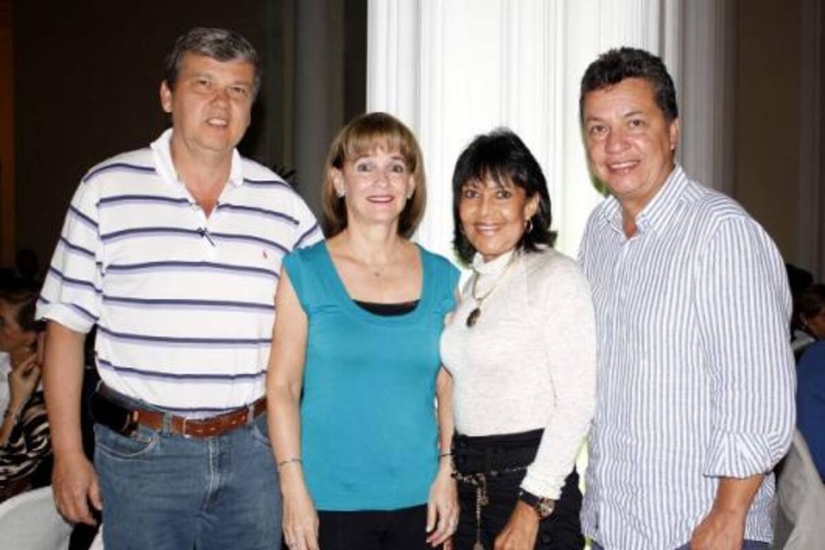 Ricardo García, Bertha Mantilla, Nelcy Galvis y Javier Guzmán.(Foto: Mauricio Betancourt)