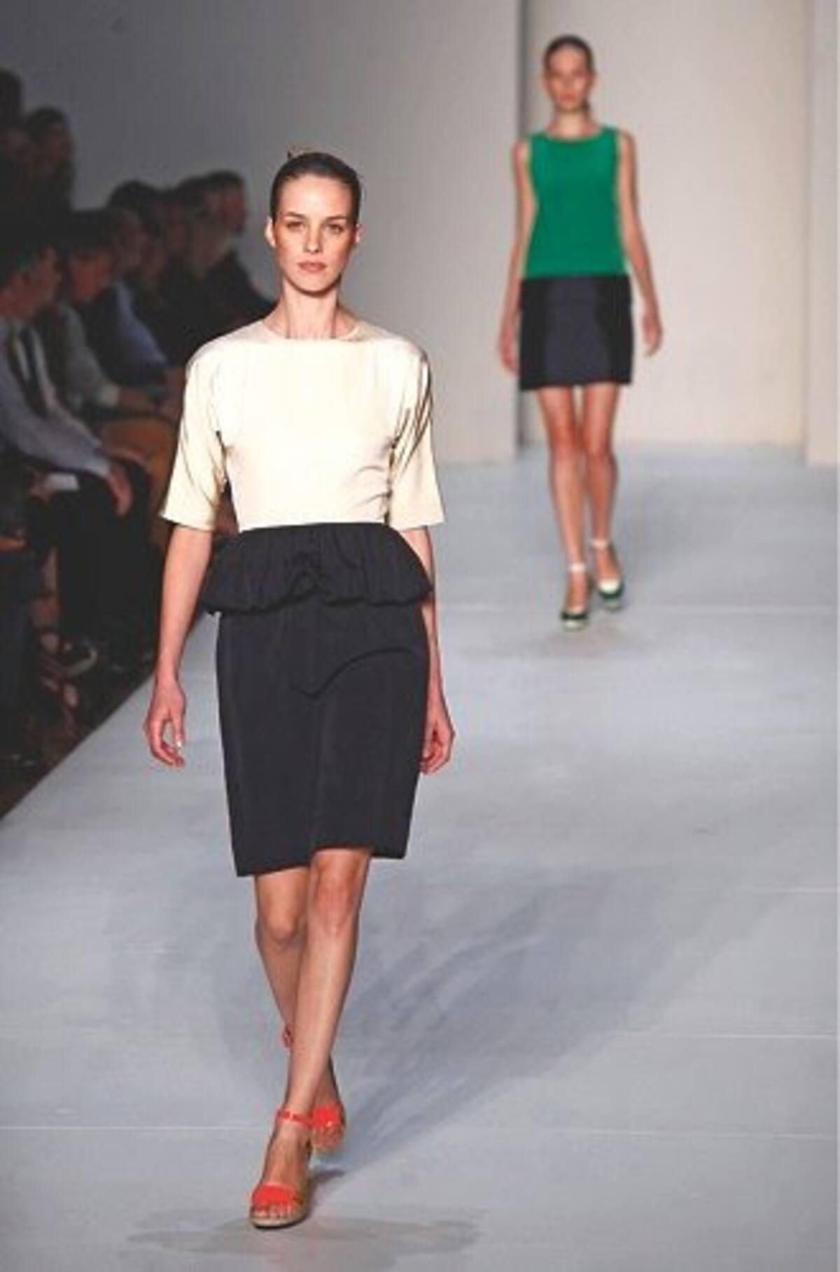 Moda para ejecutivas. Estilo formal. (Foto: REVISTA NUEVA)