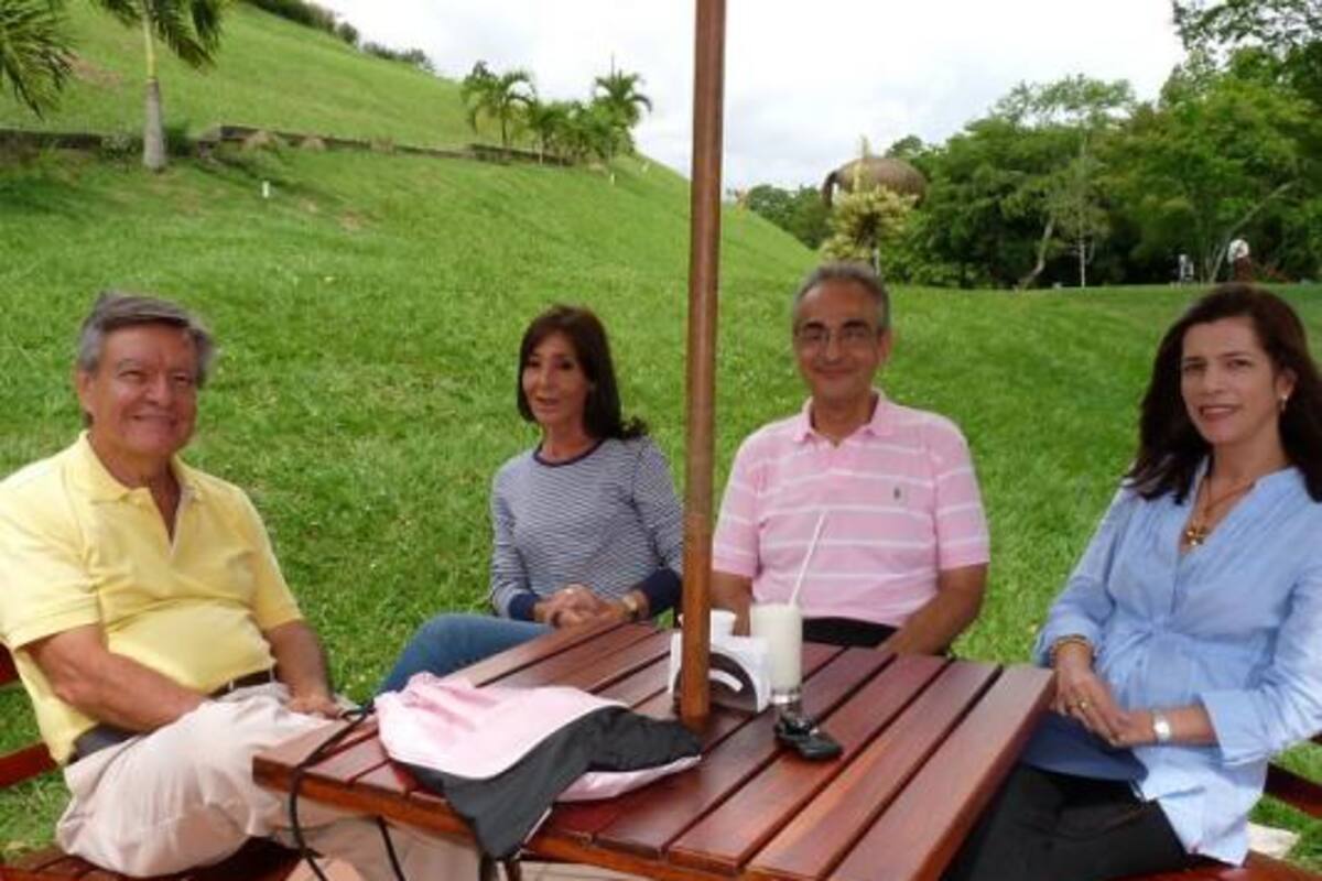Gómez Duarte, Ángela María Restrepo, José Federico Saaibi y Patricia Meléndez.(Foto: Nelson Díaz)