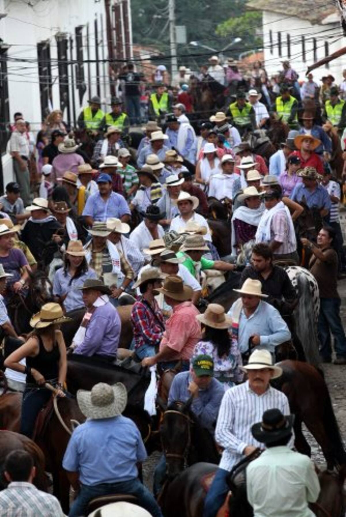 Las calles del municipio fueron el escenario de este evento (Foto: Nelson Díaz/VANGUARDIA LIBERAL)