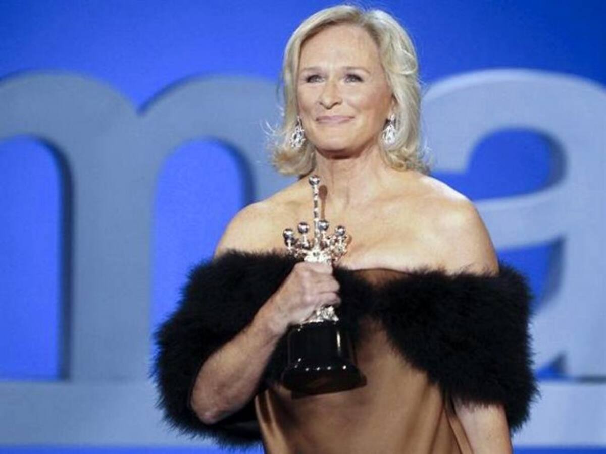 Glenn Close por su papel en Albert Nobbs, hombre a quien interpreta. (Foto: Tomada de internet)