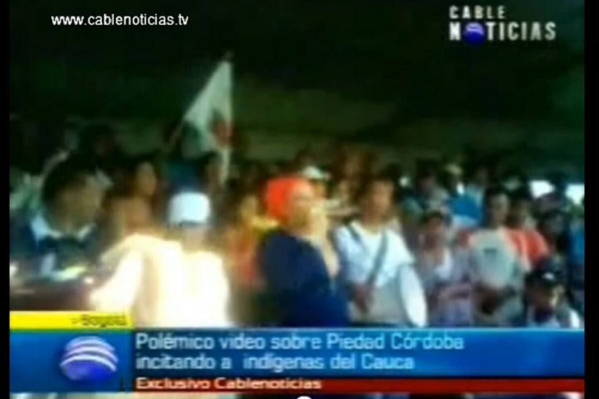 Este es el video que analizará el Fiscal para determinar si Piedad Córdoba cometió un delito (Foto: Tomado de Internet/ VANGUARDIA LIBERAL)