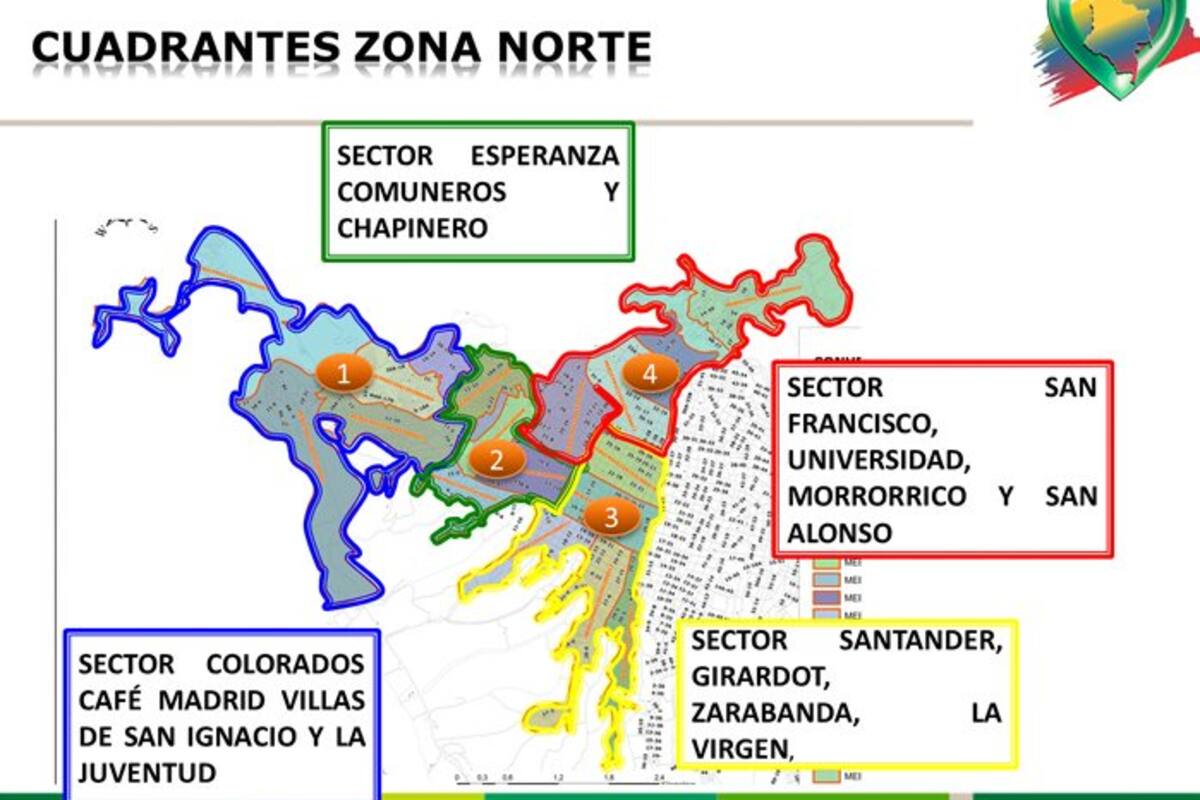 A partir de este viernes operarán los cuadrantes de movilidad en Bucaramanga (Foto: Gráfico suministrado/VANGUARDIA LIBERAL)