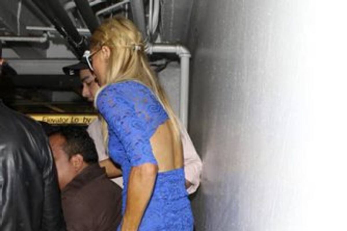 Paris Hilton mostró de más en medio de una pelea (Foto: Tomada de internet/VANGUARDIA LIBERAL)
