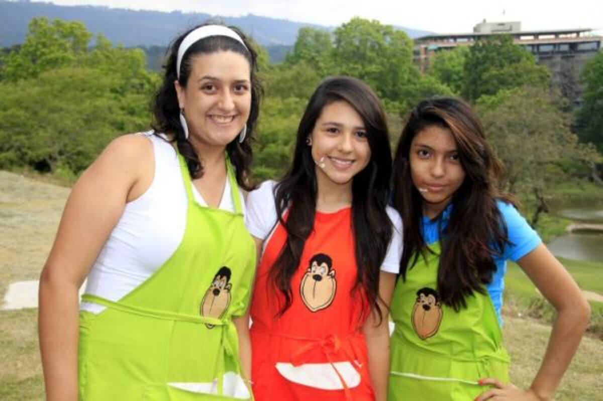 Laura Prieto, Alejandra Navarrete y Camila Monsalve.