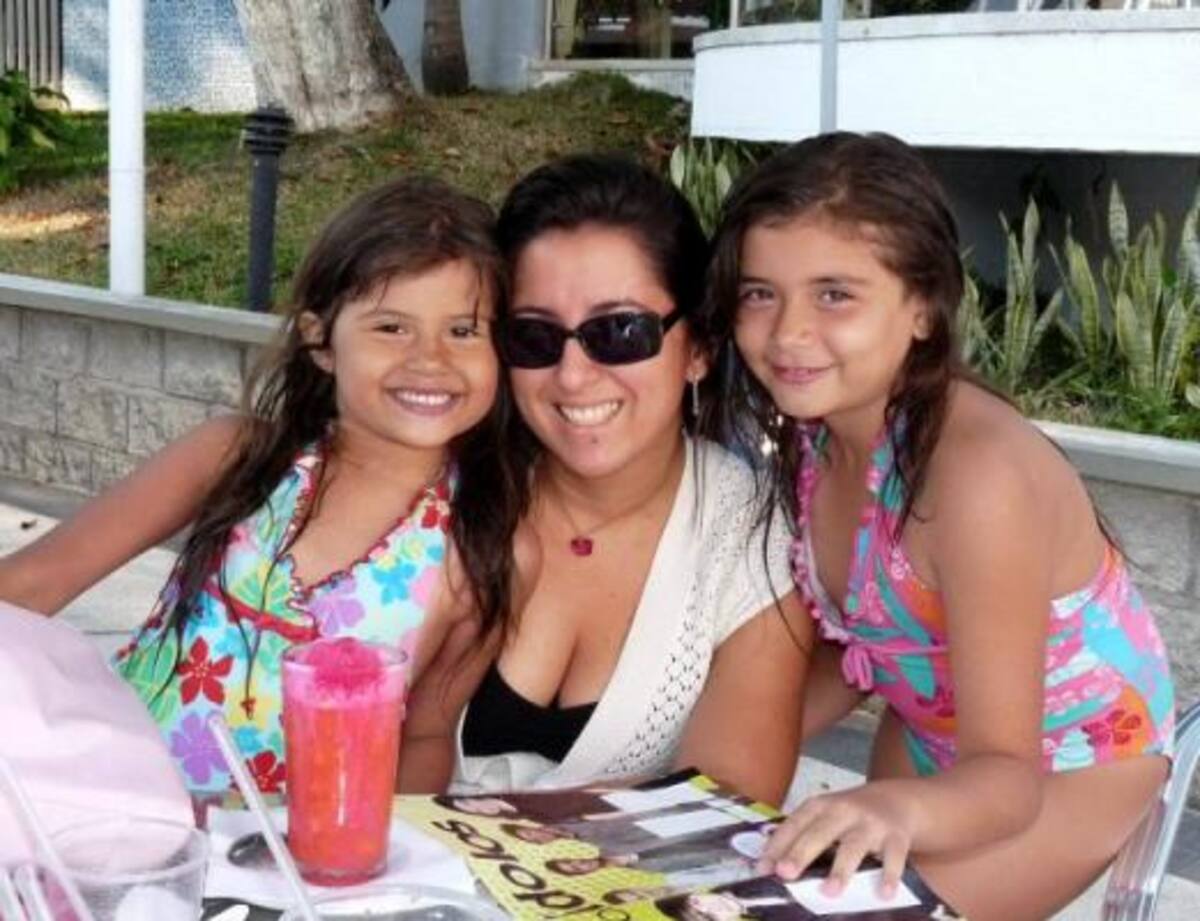 María Camila Jiménez Rueda, Giovanna de León y Andrea Carolina Jiménez Rueda.