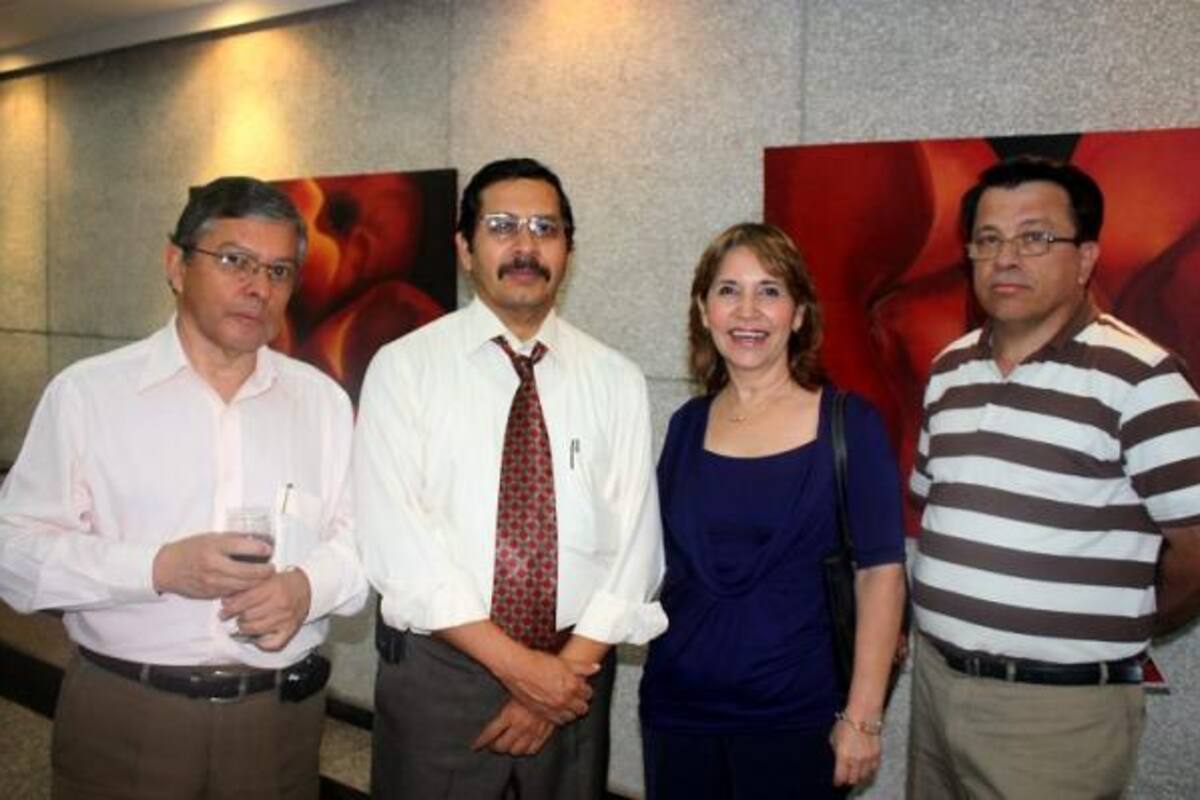 Carlos Quintero, Reinaldo Badillo, Luz Marina Bermúdez y Jairo Navas.