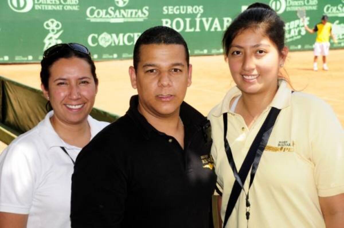Marián Rodríguez, Julián Duque Giraldo y Ana Carolina Martínez.