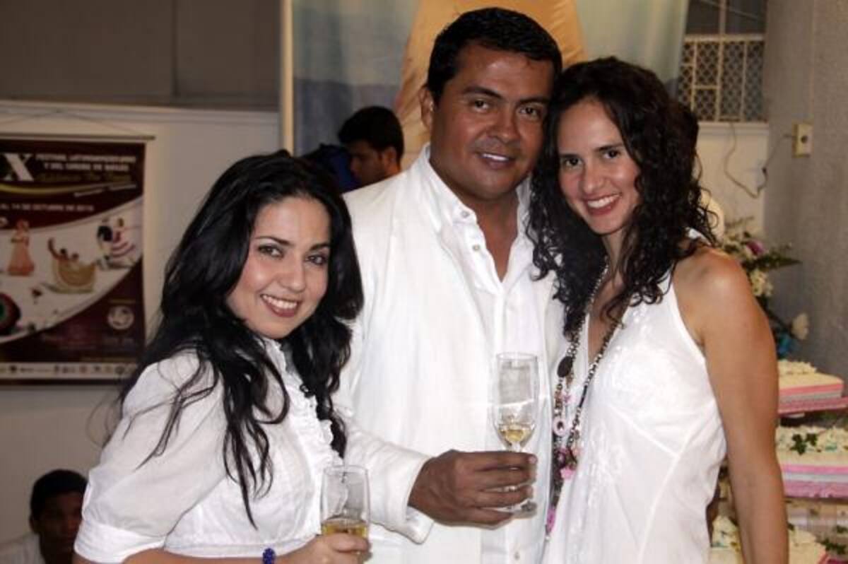 Yina Suarez, Chucho Saavedra y Ana María Serrano.