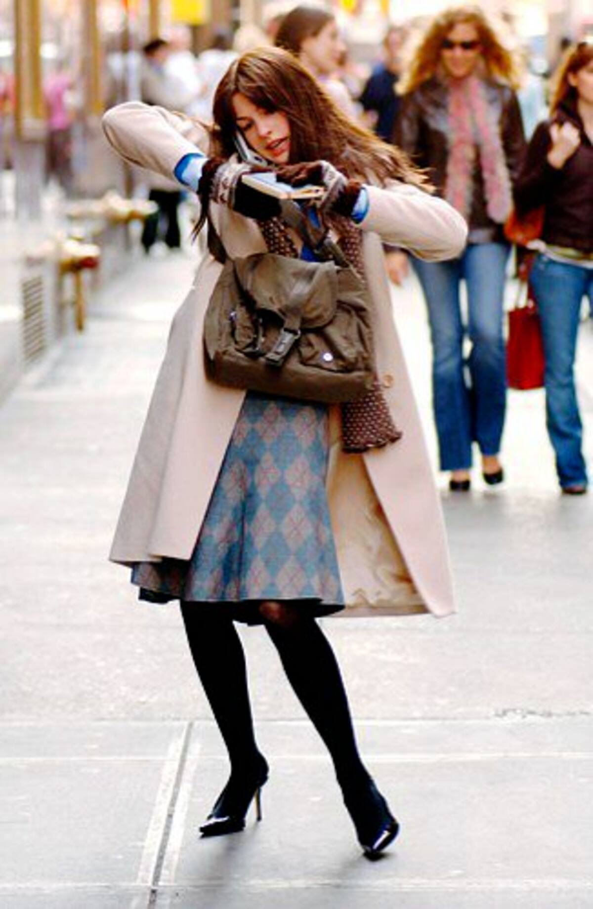 Anne Hathaway en 'El diablo viste de prada'