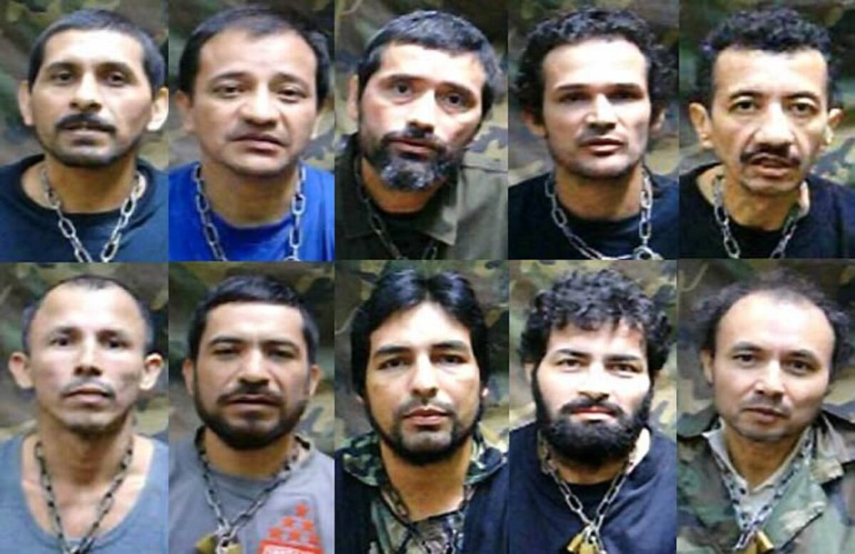 Las Farc anuncian que ponen fin a los secuestros y que liberarán a 10 rehenes (Foto: Archivo/VANGUARDIA LIBERAL)