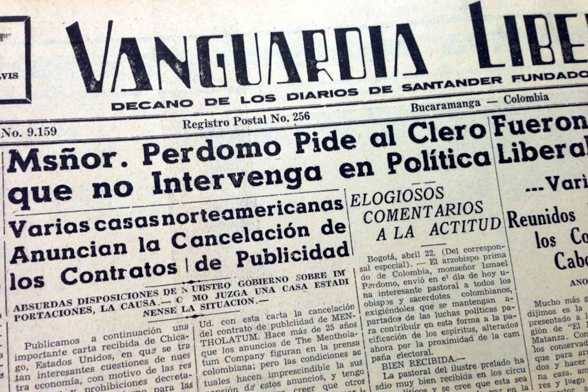Cuando leer Vanguardia Liberal era pecado (Foto: Archivo/VANGUARDIA LIBERAL)