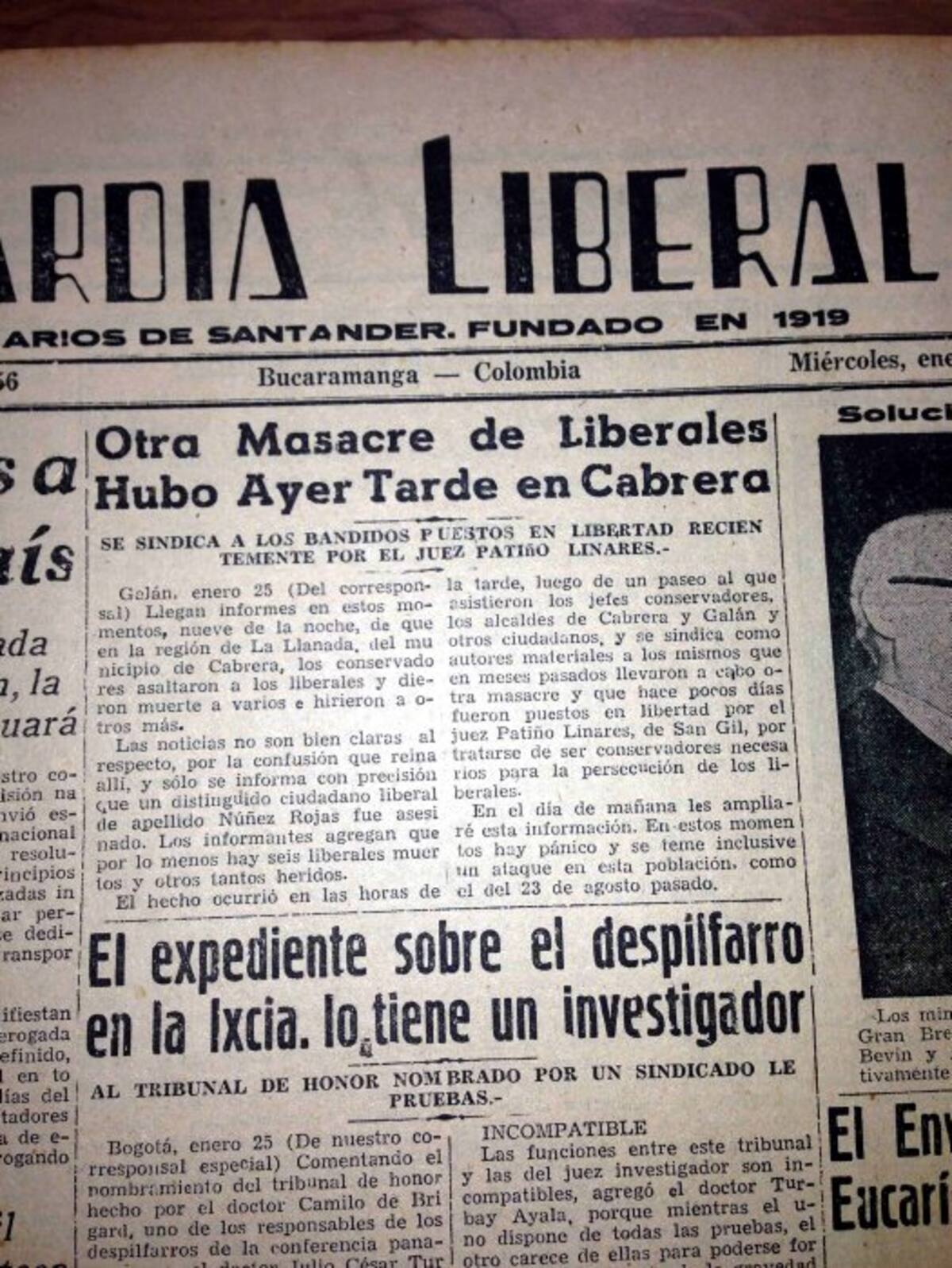 Cuando leer Vanguardia Liberal era pecado (Foto: Archivo/VANGUARDIA LIBERAL)