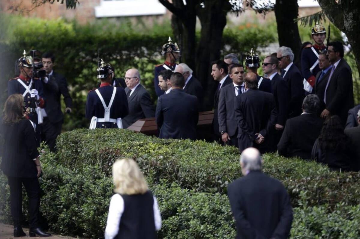 Así fue el último adiós al expresidente Belisario Betancur (Foto: Colprensa /Vanguardia Liberal)