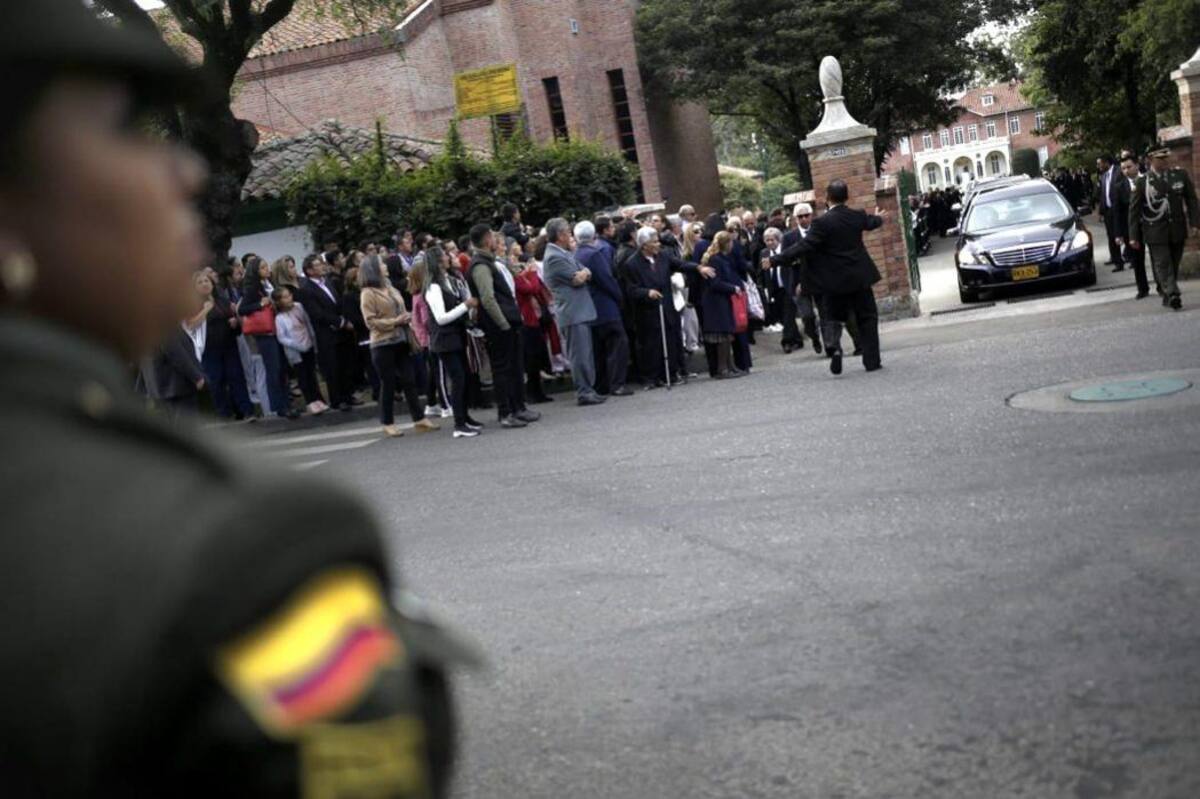 Así fue el último adiós al expresidente Belisario Betancur (Foto: Colprensa /Vanguardia Liberal)