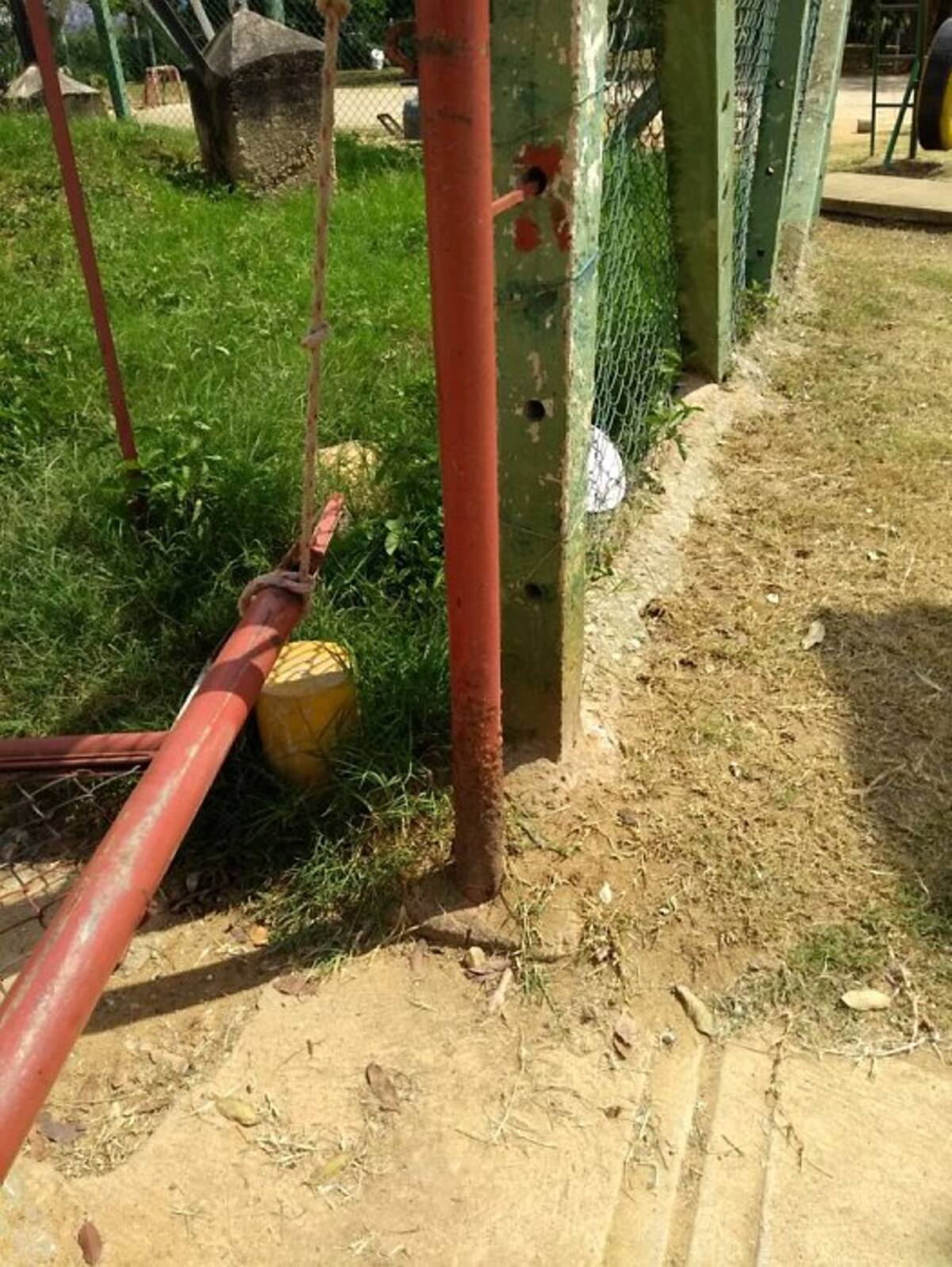 Parque de Bucaramanga está y 'seguirá' en abandono (Foto: Suministrada/ VANGUARDIA LIBERAL)
