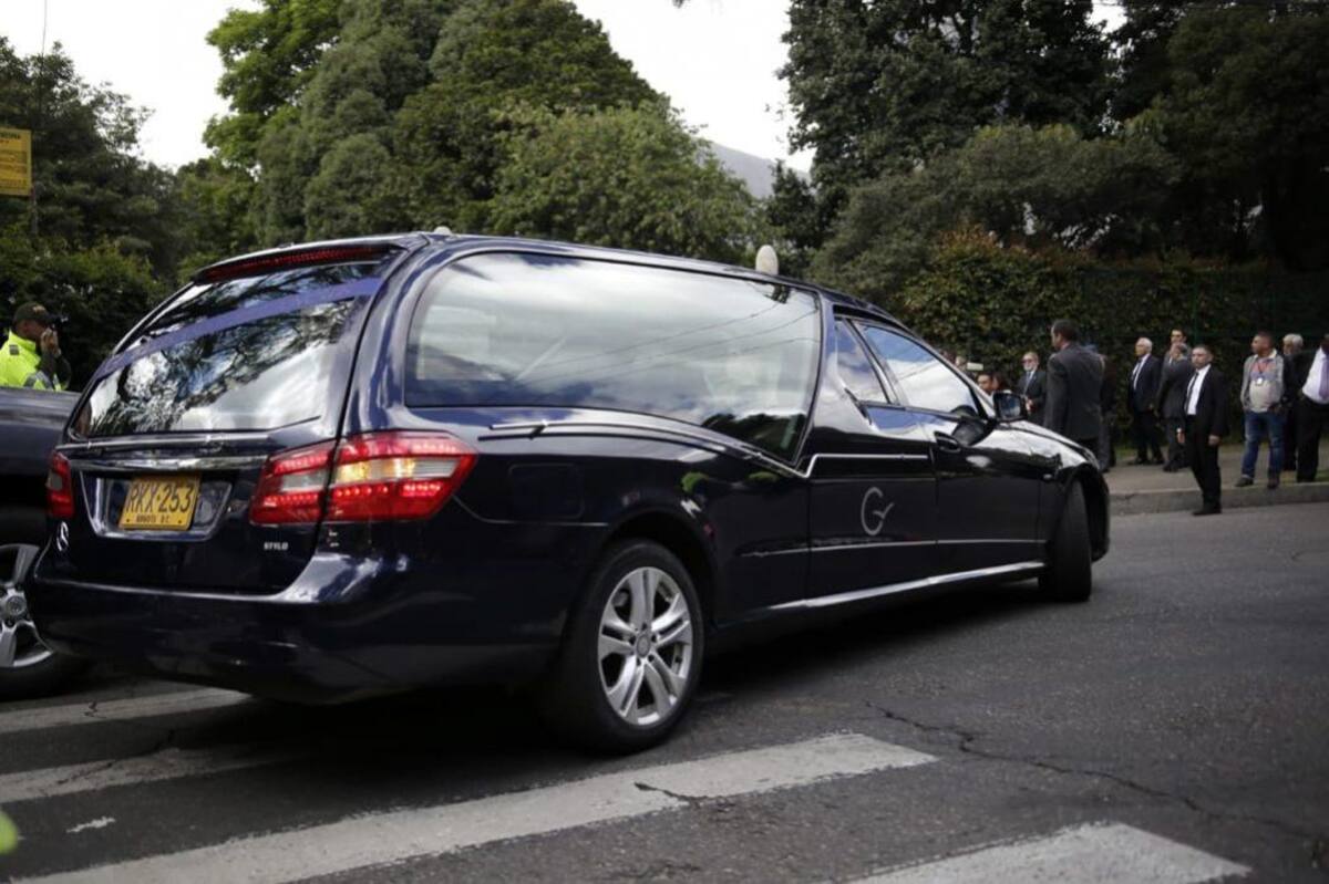 Así fue el último adiós al expresidente Belisaro Betancur (Foto: Colprensa /Vanguardia Liberal)