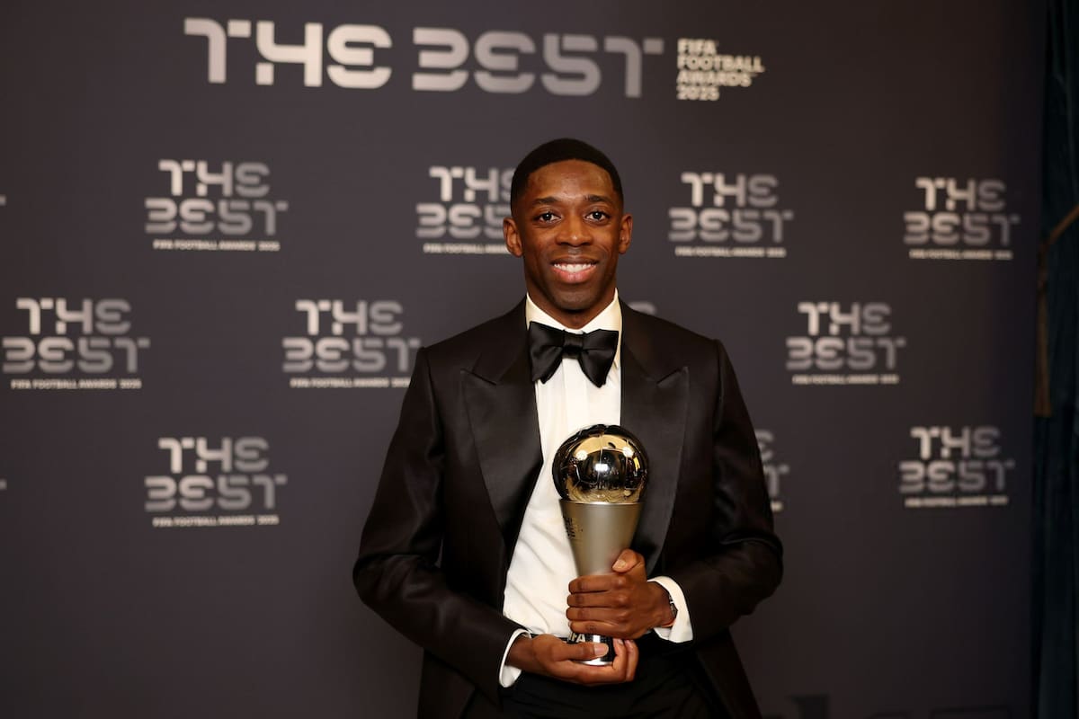 Ganadores de los premios The Best 2025: Dembélé y Aitana Bonmatí reinan en la gala de la FIFA. Foto: FIFA
